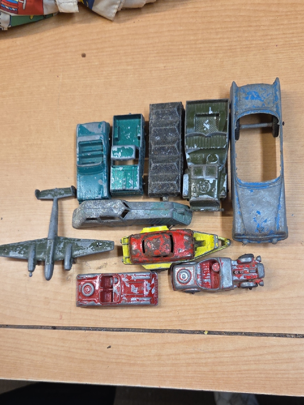 Assorted Die-Cast‎ Tootsie Toy Midge Toy Vehicle Set Of 10
